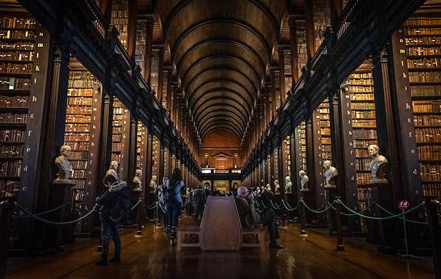 Bibliothèque du Trinity College - Dublin - Irlande