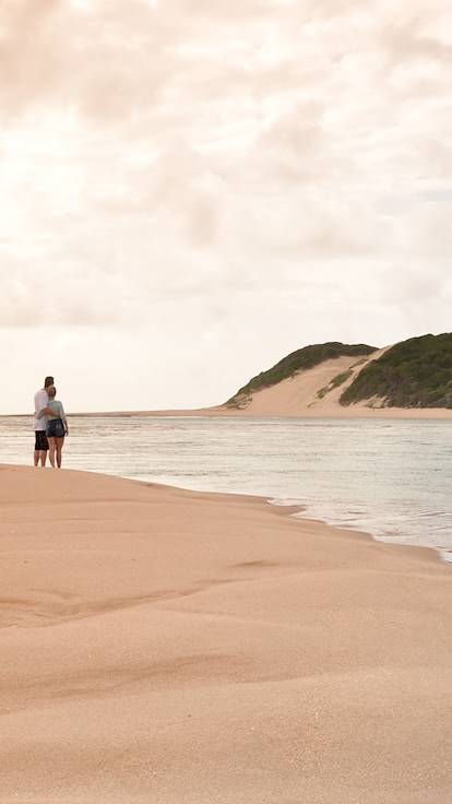 Coucher de soleil sur la plage - Péninsule de Santa Maria - Mozambique