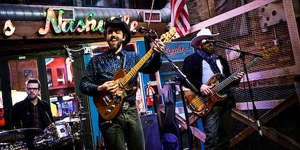 Concert de country dans un bar de Nashville - Tennessee - Etats Unis