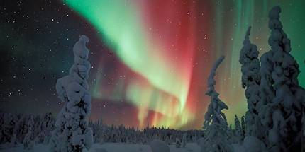 Observer les aurores boréales - Laponie - Finlande
