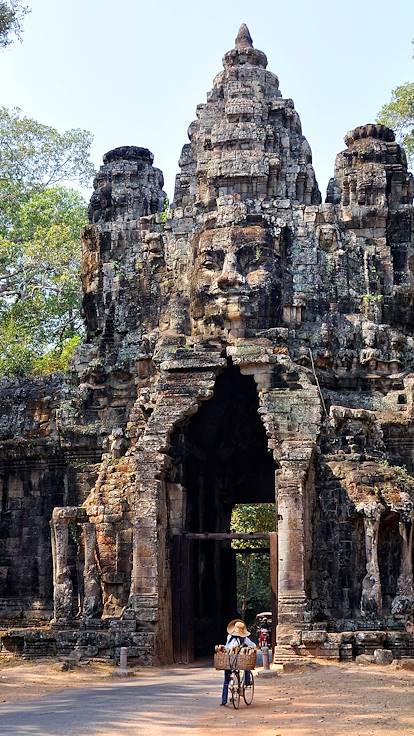 Porte d'Angkor Thom - Siem Reap - Cambodge