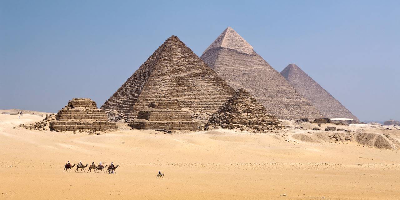 Pyramides de Gizeh - Le Caire - Egypte