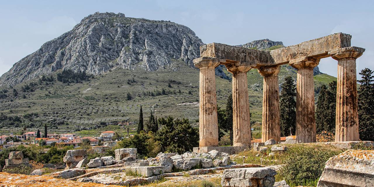 Temple d'Apollon - Corinthe - Grèce
